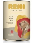 Remi Premium XS-XL Vită conservă hrană umedă câini (pate) 400g