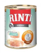 Rinti Sensible XS-XL Miel și Orez conservă hrană umedă monoproteică câini alergii (în suc propriu) 400g