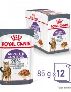 Royal Canin Appetite Control Care Adult hrană umedă pisici reglarea apetitului (în sos) bax 85g x 12buc