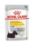 Royal Canin Dermacomfort Adult hrană umedă câini prevenirea iritațiilor pielii (pate) 85g
