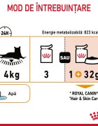 Royal Canin Hair&Skin Care Adult hrană umedă pisici piele & blană (în aspic) bax 85g x 12buc