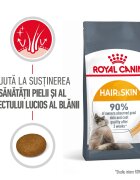 Royal Canin Hair & Skin Care Adult hrană uscată pisici piele & blană 10kg