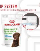 Royal Canin Immunity & Digestion Chews Puppy Supplements punguță recompense funcționale câini junior sistem imunitar sistem digestiv 100g