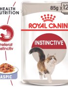 Royal Canin Instinctive Adult hrană umedă pisici (în aspic) bax 85g x 12buc