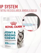 Royal Canin Joint & Ageing Chews Adult Supplements punguță recompense funcționale câini sistem articular 240g