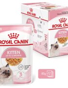Royal Canin Kitten hrană umedă pisici (în aspic) bax 85g x 12buc