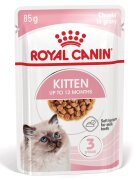 Royal Canin Kitten hrană umedă pisici junior (în sos) bax 85g x 12buc