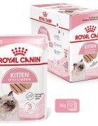 Royal Canin Kitten hrană umedă pisici junior (pate) bax 85g x 12buc