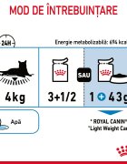 Royal Canin Light Weight Care Adult hrană umedă pisici limitarea creșterii în greutate (în sos) 85g