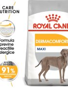 Royal Canin Maxi Dermacomfort hrană uscată câini prevenirea iritațiilor pielii 12kg