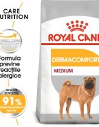 Royal Canin Medium Dermacomfort hrană uscată câini prevenirea iritațiilor pielii 12kg