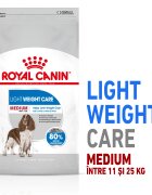 Royal Canin Medium Light Weight Care Adult hrană uscată câini limitarea creșterii în greutate 12kg