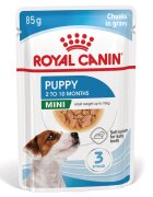 Royal Canin Mini Puppy hrană umedă câini junior (în sos) 85g