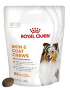 Royal Canin Skin & Coat chews Adult Supplements punguță recompense funcționale câini piele & blană 240g