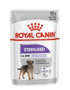 Royal Canin Sterilised Adult hrană umedă câini sterilizați (pate) bax 85g x 12buc