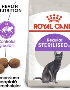 Royal Canin Sterilised Adult hrană uscată pisici sterilizate 10+2kg GRATUIT