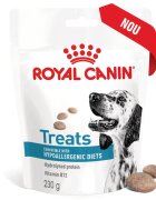 ROYAL CANIN VETERINARY DIET Hypoallergenic Treats punguță recompense funcționale câini alergii 230g