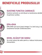 ROYAL CANIN VETERINARY DIET ROYAL CANIN VD Cardiac XS-XL dietă veterinară hrană uscată câini sistem cardio-vascular 14kg