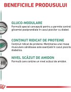 ROYAL CANIN VETERINARY DIET ROYAL CANIN VD Diabetic dietă veterinară plic hrană umedă pisici diabet (în sos) bax 85g x 12buc