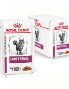 ROYAL CANIN VETERINARY DIET ROYAL CANIN VD Early Renal dietă veterinară plic hrană umedă pisici sistem renal (în sos) bax 85g x 12buc