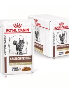 ROYAL CANIN VETERINARY DIET ROYAL CANIN VD Gastrointestinal Fibre Response dietă veterinară plic hrană umedă pisici sistem digestiv (în sos) bax 85g x 12buc