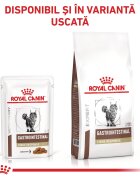 ROYAL CANIN VETERINARY DIET ROYAL CANIN VD Gastrointestinal Fibre Response dietă veterinară plic hrană umedă pisici sistem digestiv (în sos) bax 85g x 12buc