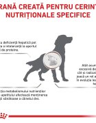 ROYAL CANIN VETERINARY DIET ROYAL CANIN VD Hepatic XS-XL dietă veterinară hrană uscată câini suport hepatic 1.5kg