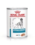 ROYAL CANIN VETERINARY DIET ROYAL CANIN VD Hypoallergenic XS-XL dietă veterinară conservă hrană umedă câini alergii alimentare (pate) 400g