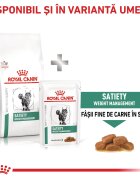 ROYAL CANIN VETERINARY DIET ROYAL CANIN VD Satiety Weight Management dietă veterinară hrană uscată pisici obezitate 1.5kg