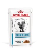 ROYAL CANIN VETERINARY DIET ROYAL CANIN VD Skin&Coat dietă veterinară plic hrană umedă pisici afecțiuni dermatologice (în sos) bax 85g x 12buc