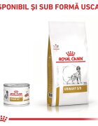 ROYAL CANIN VETERINARY DIET ROYAL CANIN VD Urinary S/O XS-XL dietă veterinară conservă hrană umedă câini sistem urinar (pate) 200g