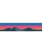RUFFWEAR Crag zgardă bandă câini ajustabilă reflectorizantă Crag Alpine Dusk zgardă bandă câini ajustabilă reflectorizantă multicolor S(28-36 x 2cm)