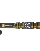 RUFFWEAR Flat Out zgardă bandă câini ajustabilă Flat Out Forest Horizon zgardă bandă câini ajustabilă verde și portocaliu S(28-36 x 2cm)