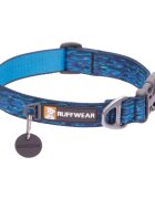 RUFFWEAR Flat Out zgardă bandă câini ajustabilă Flat Out Oceanic Distortion zgardă bandă câini ajustabilă albastru M(36-51 x 2.5cm)
