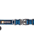 RUFFWEAR Flat Out zgardă bandă câini ajustabilă Flat Out Oceanic Distortion zgardă bandă câini ajustabilă albastru M(36-51 x 2.5cm)