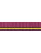 RUFFWEAR Flat Out zgardă bandă câini ajustabilă Flat Out Wildflower Horizon zgardă bandă câini ajustabilă vișiniu și galben L(51-66 x 2.5cm)