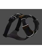 RUFFWEAR Front Rage ham prindere dublă(piept&spate) dresaj câini ajustabil reflectorizant Front Rage Moonlight Mountains ham prindere dublă(piept&spate) dresaj câini ajustabil reflectorizant maro și gri L-XL(81-107cm)