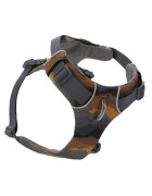 RUFFWEAR Front Rage ham prindere dublă(piept&spate) dresaj câini ajustabil reflectorizant Front Rage Moonlight Mountains ham prindere dublă(piept&spate) dresaj câini ajustabil reflectorizant maro și gri S(56-69cm)