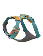 RUFFWEAR Front Rage ham prindere dublă(piept&spate) dresaj câini ajustabil reflectorizant Front Rage Spring Mountains ham prindere dublă(piept&spate) dresaj câini ajustabil reflectorizant verde și portocaliu XS(33-43cm)