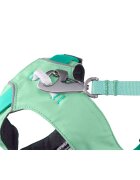 RUFFWEAR Hi & Light ham prindere dublă(piept&spate) câini ajustabil reflectorizant Hi & Light Sage Green ham prindere dublă(piept&spate) câini ajustabil reflectorizant verde L-XL(81-107cm)