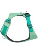 RUFFWEAR Hi & Light ham prindere dublă(piept&spate) câini ajustabil reflectorizant Hi & Light Sage Green ham prindere dublă(piept&spate) câini ajustabil reflectorizant verde L-XL(81-107cm)