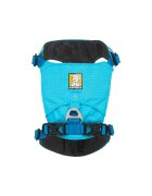 RUFFWEAR Hi & Light ham prindere spate câini ajustabil reflectorizant Hi & Light Blue Atoll ham prindere spate câini ajustabil reflectorizant albastru M(69-81cm)
