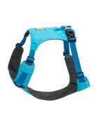 RUFFWEAR Hi & Light ham prindere spate câini ajustabil reflectorizant Hi & Light Blue Atoll ham prindere spate câini ajustabil reflectorizant albastru M(69-81cm)