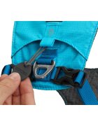 RUFFWEAR Hi & Light ham prindere spate câini ajustabil reflectorizant Hi & Light Blue Atoll ham prindere spate câini ajustabil reflectorizant albastru M(69-81cm)