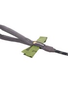 RUFFWEAR Just-a-Cinch lesă cordelină slip cu limitator câini reflectorizantă Just-a-Cinch Obsidian Black lesă cordelină slip cu limitator câini reflectorizantă negru XS-XL(1.5m x 1.1cm)