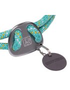 RUFFWEAR Knot a Collar zgardă cordelină sport câini ajustabilă reflectorizantă Knot a Collar Aurora Teal zgardă cordelină sport câini ajustabilă reflectorizantă turcoaz L(51-66 x 0.7cm)