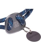 RUFFWEAR Knot a Collar zgardă cordelină sport câini ajustabilă reflectorizantă Knot a Collar Blue Moon zgardă cordelină sport câini ajustabilă reflectorizantă albastru M(36-51 x 0.7cm)