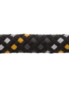 RUFFWEAR Knot a Collar zgardă cordelină sport câini ajustabilă reflectorizantă Knot a Collar Obsidian Black zgardă cordelină sport câini ajustabilă reflectorizantă negru M(36-51 x 0.7cm)