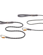 RUFFWEAR Knot-a-Leash lesă cordelină sport câini reflectorizantă Knot-a-Leash Obsidian Black lesă cordelină sport câini reflectorizantă negru S(1.5m x 0.7cm)