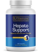 Rx Vitamins Hepato Support supliment sistem hepatic câini capsule Hepato Support supliment sistem hepatic câini și pisici flacon 180 capsule